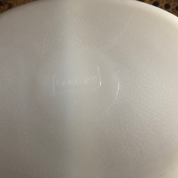 Vintage Glasbake Oval Divided Casserole White USA J2352 - Picture 5 of 11
